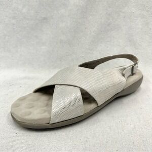 Walking Cradles Sunny comfort sandal in taupe lizard size 12 W New in Box‎